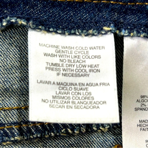 Jones New York Signature Straight Leg Jeans Size 14 Women's - Picture 11 of 12